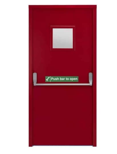 METAL FIRE DOORS