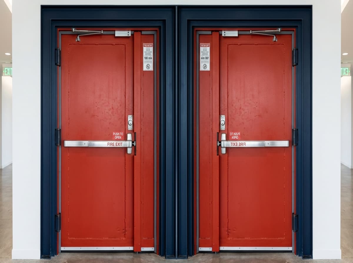 Double Leaf Fire Doors