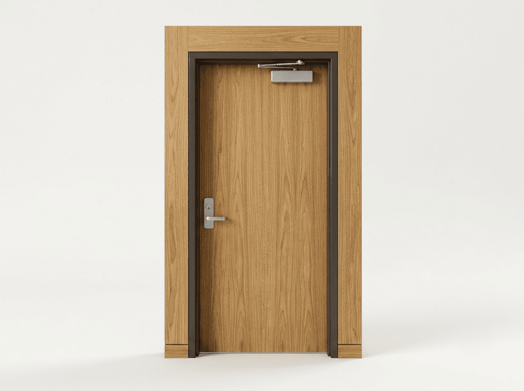 Single Leaf Wooden Fire Doors