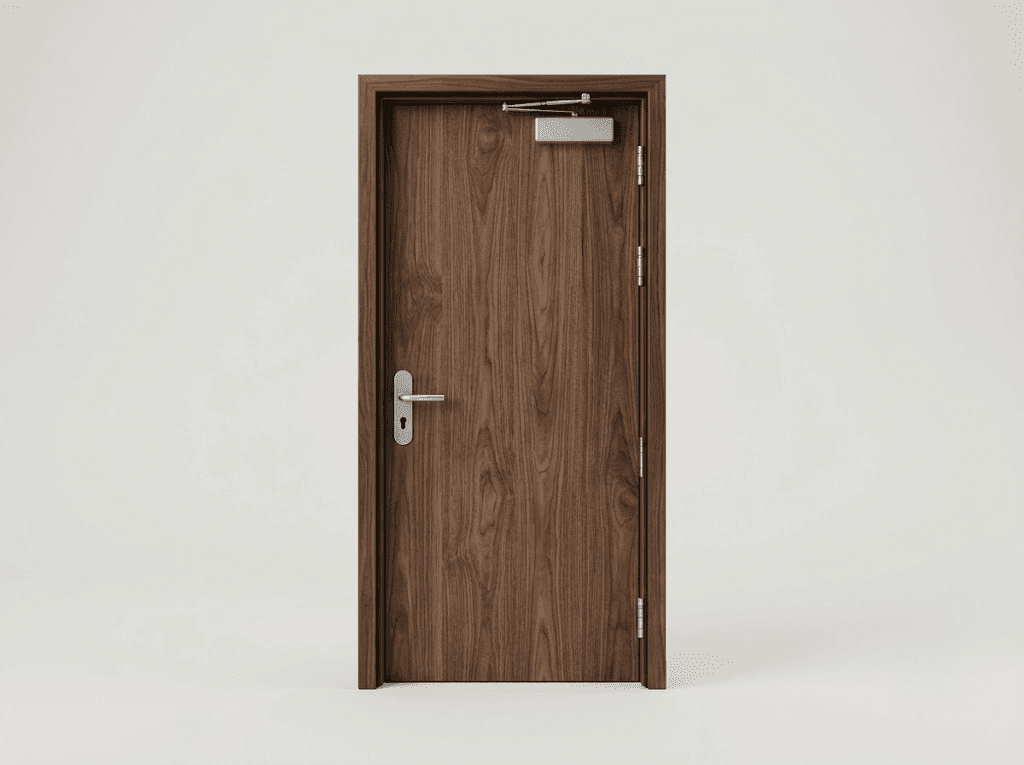 Wooden Acoustic Fire Door